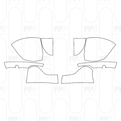 PPF prédécoupé Mercedes-Benz AMG GT 2-Door AMG GT 63 S E Performance 2026