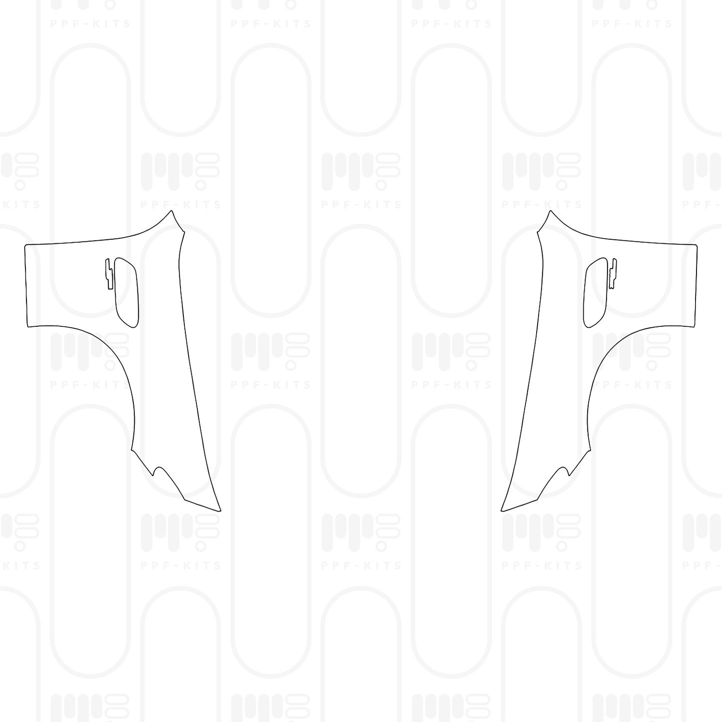 PPF prédécoupé Mercedes-Benz AMG GT 2-Door AMG GT 43 2026