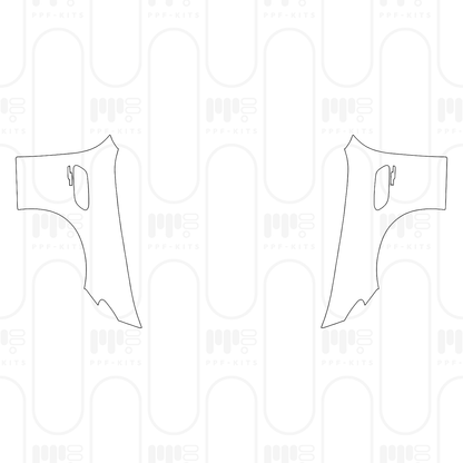 PPF prédécoupé Mercedes-Benz AMG GT 2-Door AMG GT 43 2026