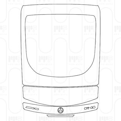 PPF prédécoupé Mercedes-Benz AMG GT 2-Door AMG GT 43 2026