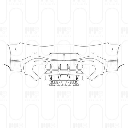 PPF prédécoupé Mercedes-Benz AMG GT 2-Door AMG GT 43 2026