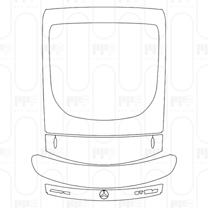 PPF prédécoupé Mercedes-Benz AMG GT 2-Door AMG GT 63 S E Performance 2026
