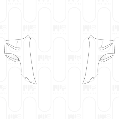 PPF prédécoupé Mercedes-Benz AMG GT 2-Door AMG GT 63 S E Performance 2026