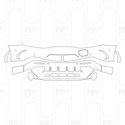 PPF prédécoupé Mercedes-Benz AMG GT 2-Door AMG GT 63 S E Performance 2026
