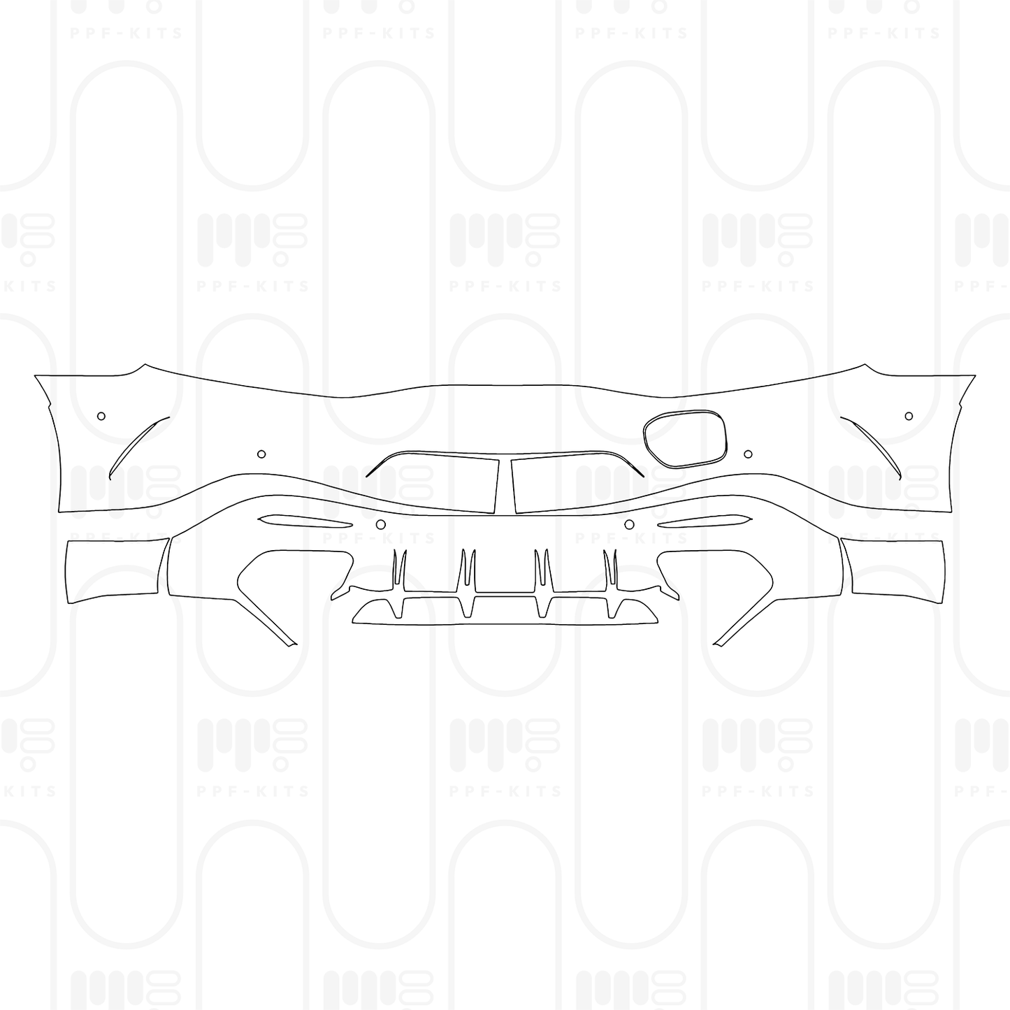 PPF prédécoupé Mercedes-Benz AMG GT 2-Door AMG GT 63 S E Performance 2026