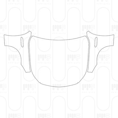 PPF prédécoupé Mercedes-Benz AMG GT 4-Door 43 2025