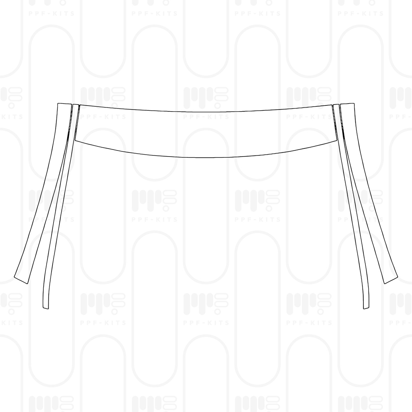 PPF prédécoupé Mercedes-Benz AMG GT 4-Door 53 2025