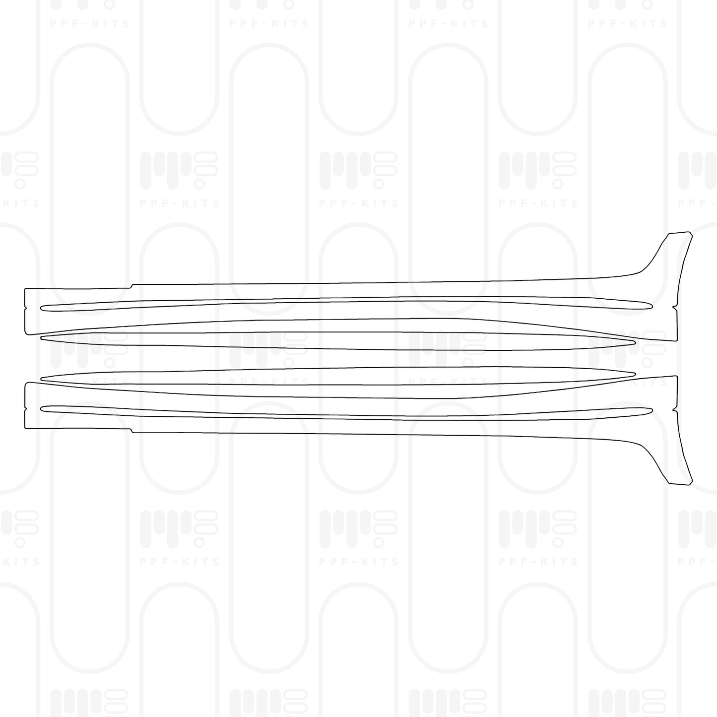 PPF prédécoupé Mercedes-Benz AMG GT 4-Door 53 2025
