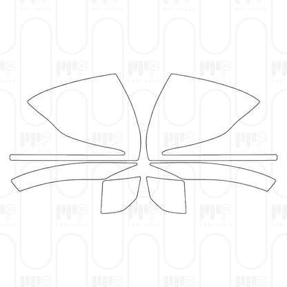 PPF prédécoupé Mercedes-Benz AMG GT 4-Door 53 2025