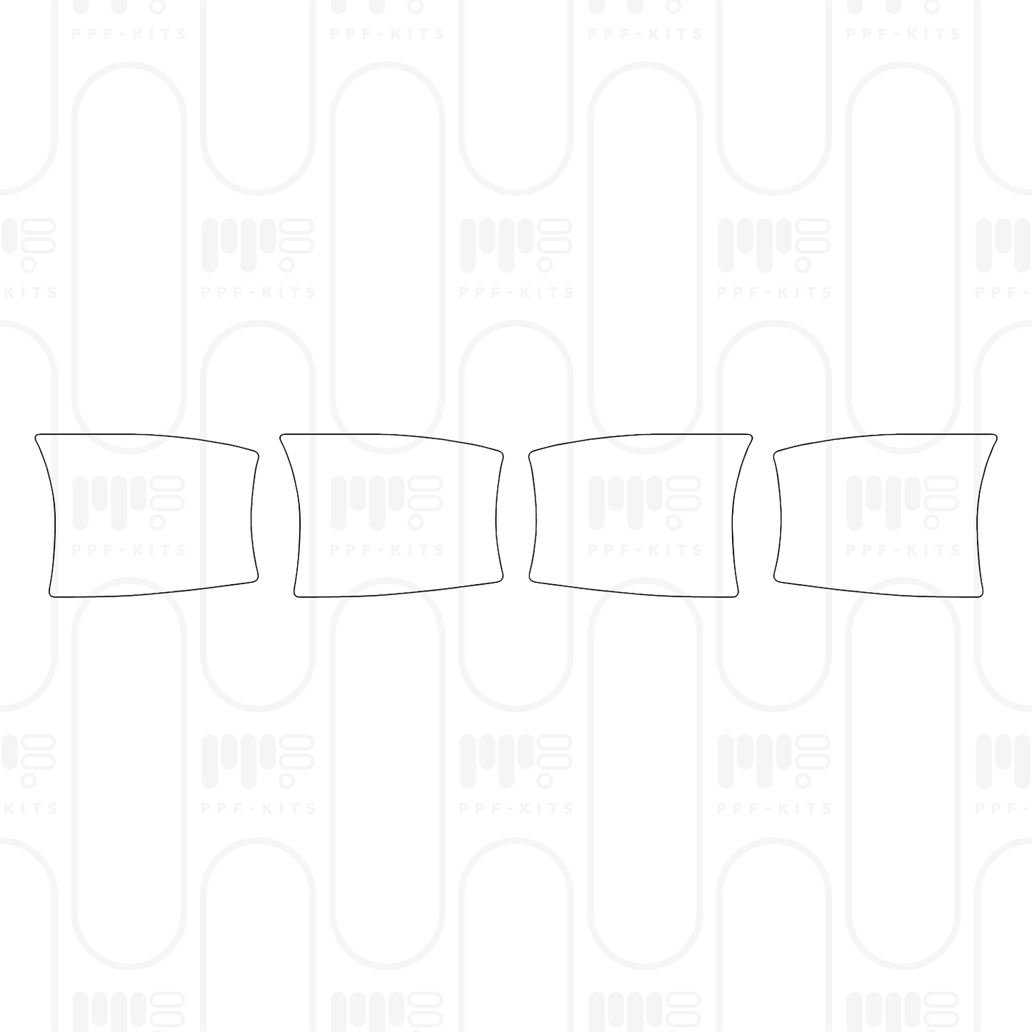 PPF prédécoupé Mercedes-Benz AMG GT 4-Door 53 2025