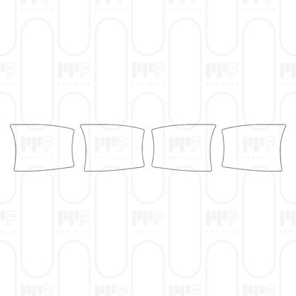 PPF prédécoupé Mercedes-Benz AMG GT 4-Door 53 2025