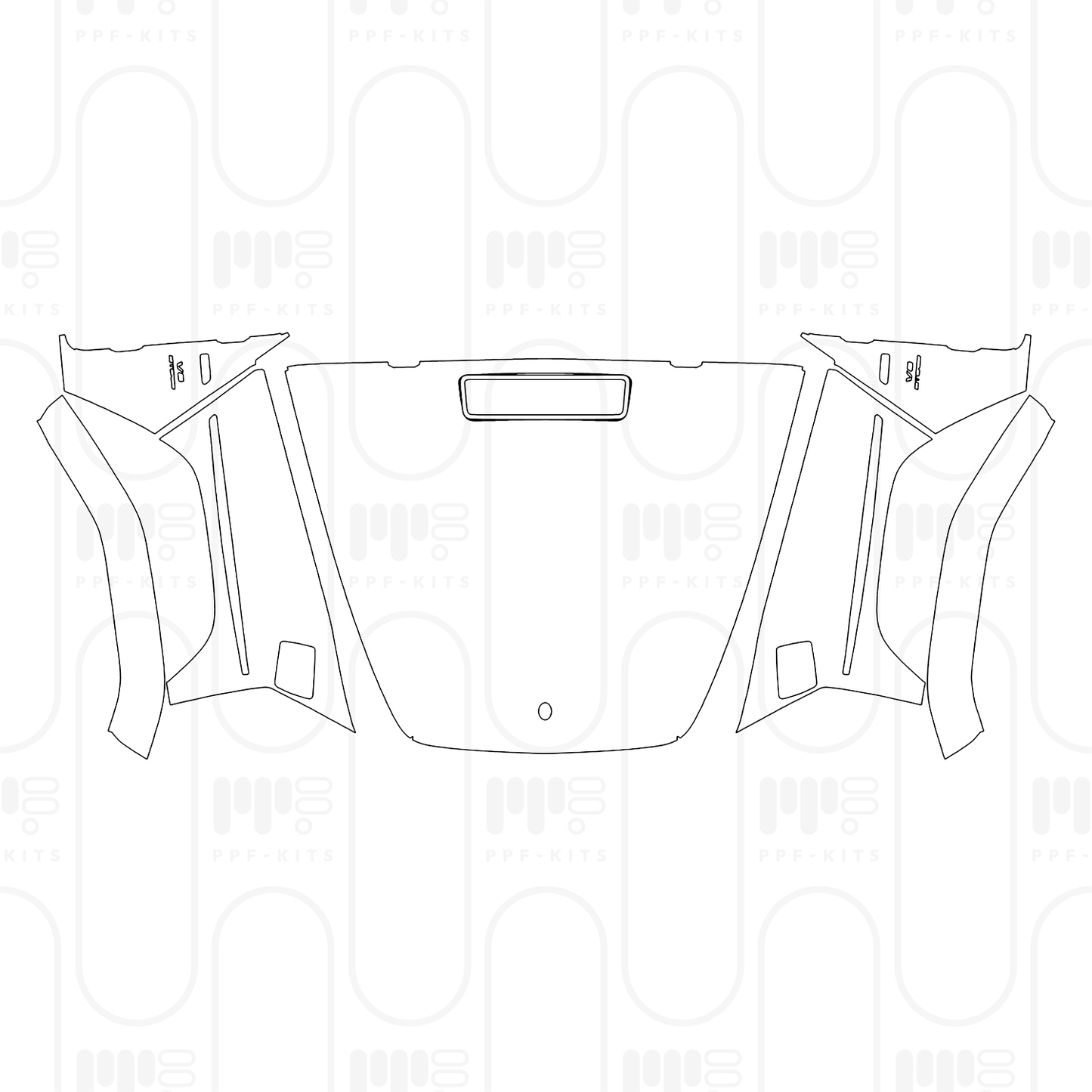 PPF prédécoupé Mercedes-Benz G Class AMG G63 2025