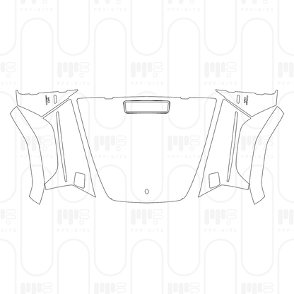 PPF prédécoupé Mercedes-Benz G Class AMG G63 2025