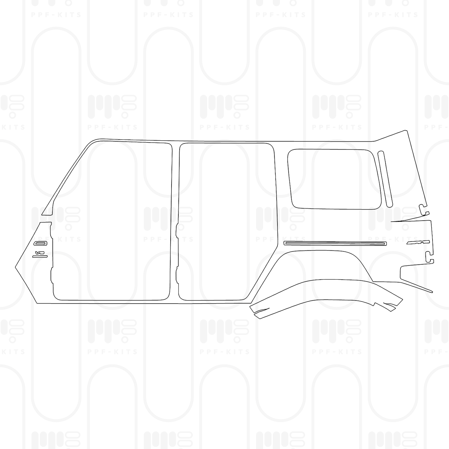 PPF prédécoupé Mercedes-Benz G Class AMG G63 2025