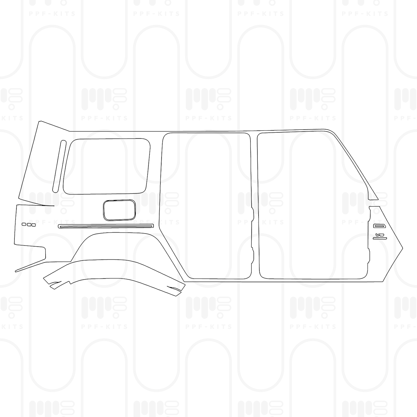 PPF prédécoupé Mercedes-Benz G Class AMG G63 2025