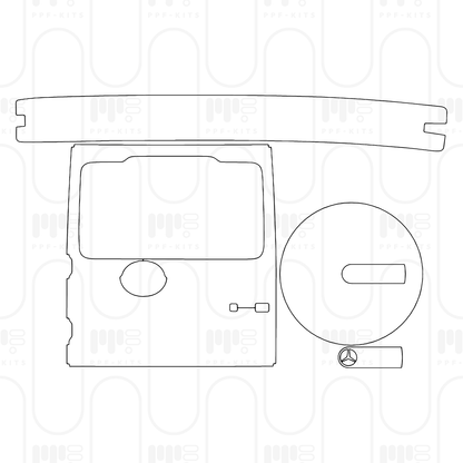 PPF prédécoupé Mercedes-Benz G Class AMG G63 2025