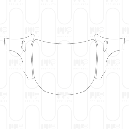 PPF prédécoupé Mercedes-Benz AMG GT 4-Door 63 2025