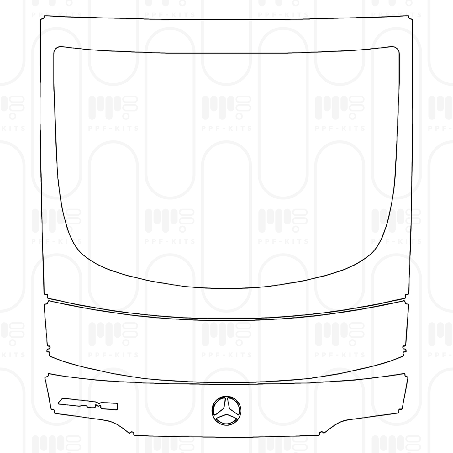 PPF prédécoupé Mercedes-Benz AMG GT 4-Door 63 2025