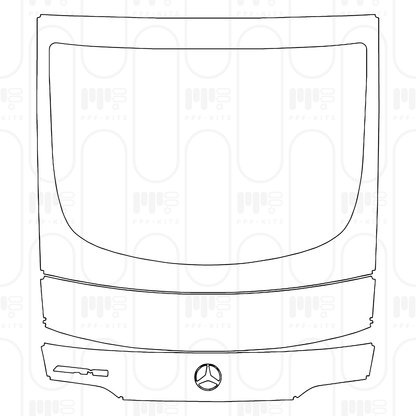 PPF prédécoupé Mercedes-Benz AMG GT 4-Door 63 2025
