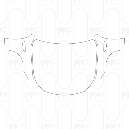 PPF prédécoupé Mercedes-Benz AMG GT 4-Door 53 2025