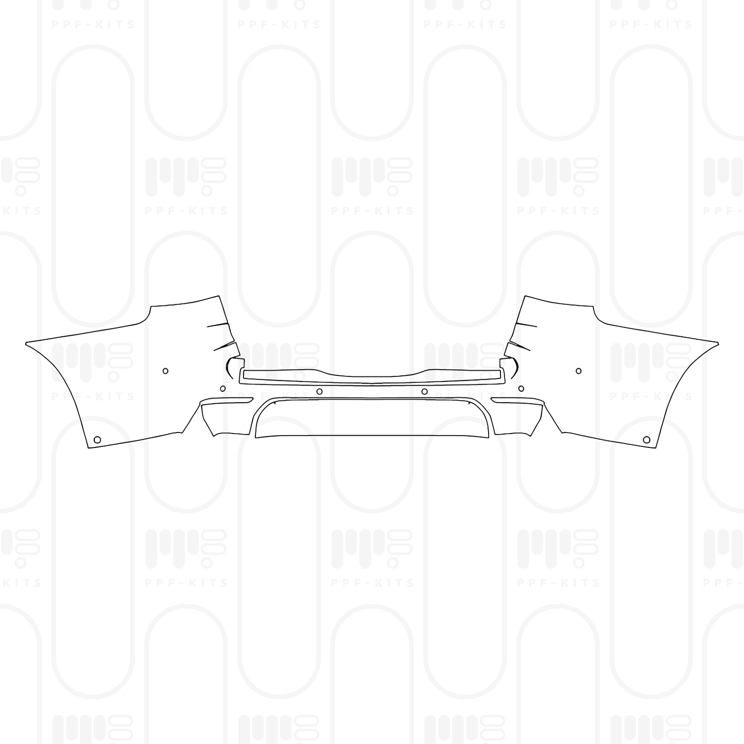 PPF prédécoupé Mercedes-Benz V Class Standard Wheelbase AMG Line 2026