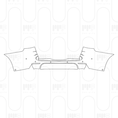 PPF prédécoupé Mercedes-Benz V Class Standard Wheelbase AMG Line 2026
