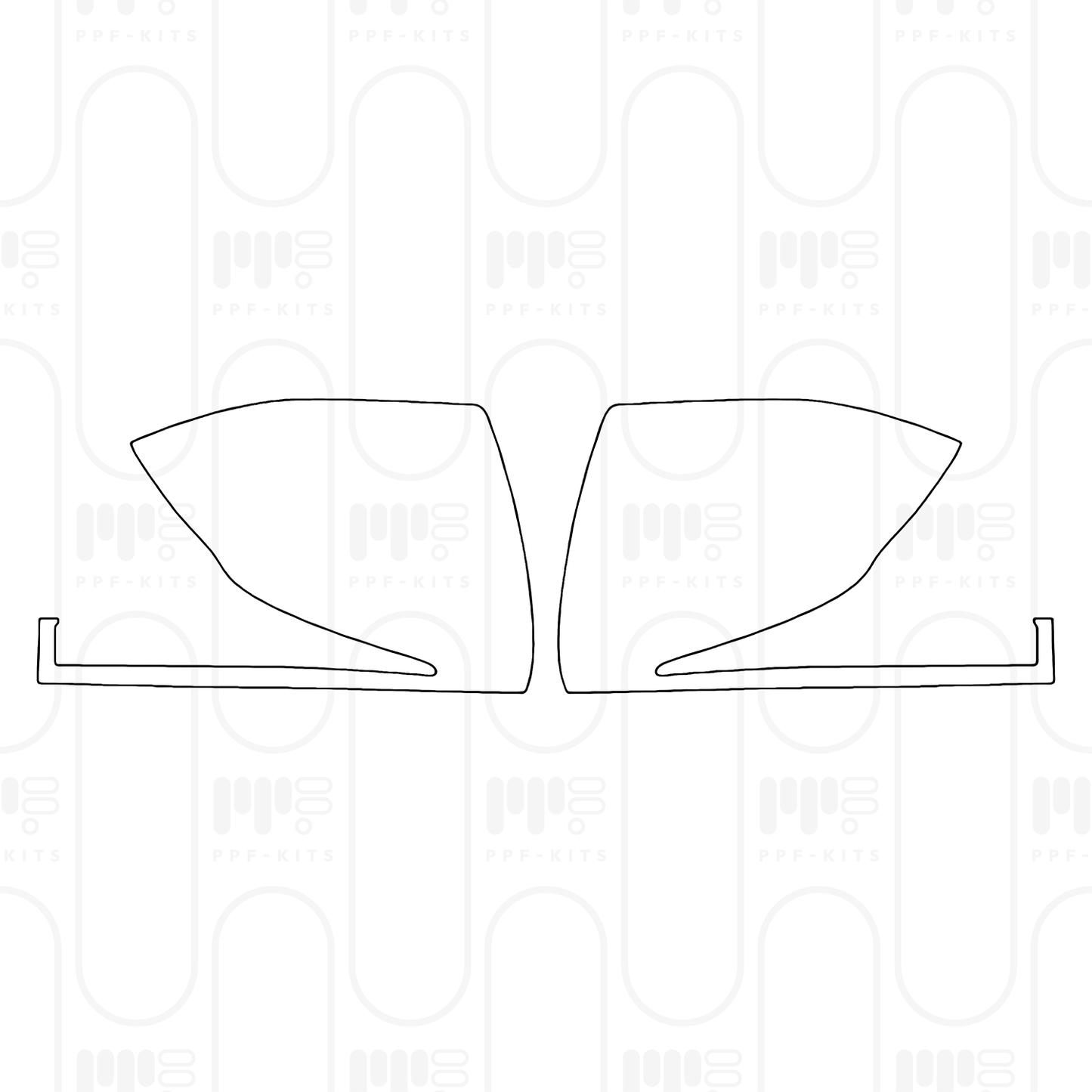 PPF prédécoupé Mercedes-Benz Vito 2025