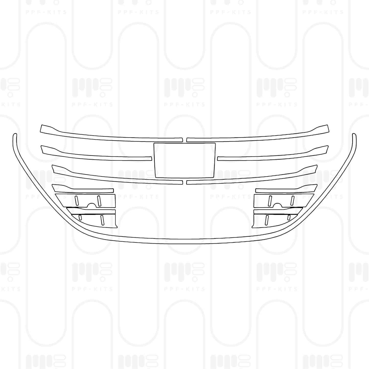 PPF prédécoupé Mercedes-Benz V Class Standard Wheelbase Base 2026