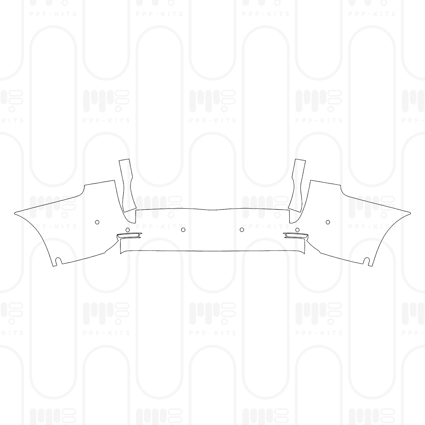 PPF prédécoupé Mercedes-Benz V Class Standard Wheelbase Base 2026