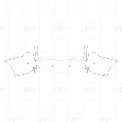 PPF prédécoupé Mercedes-Benz V Class Standard Wheelbase Base 2026