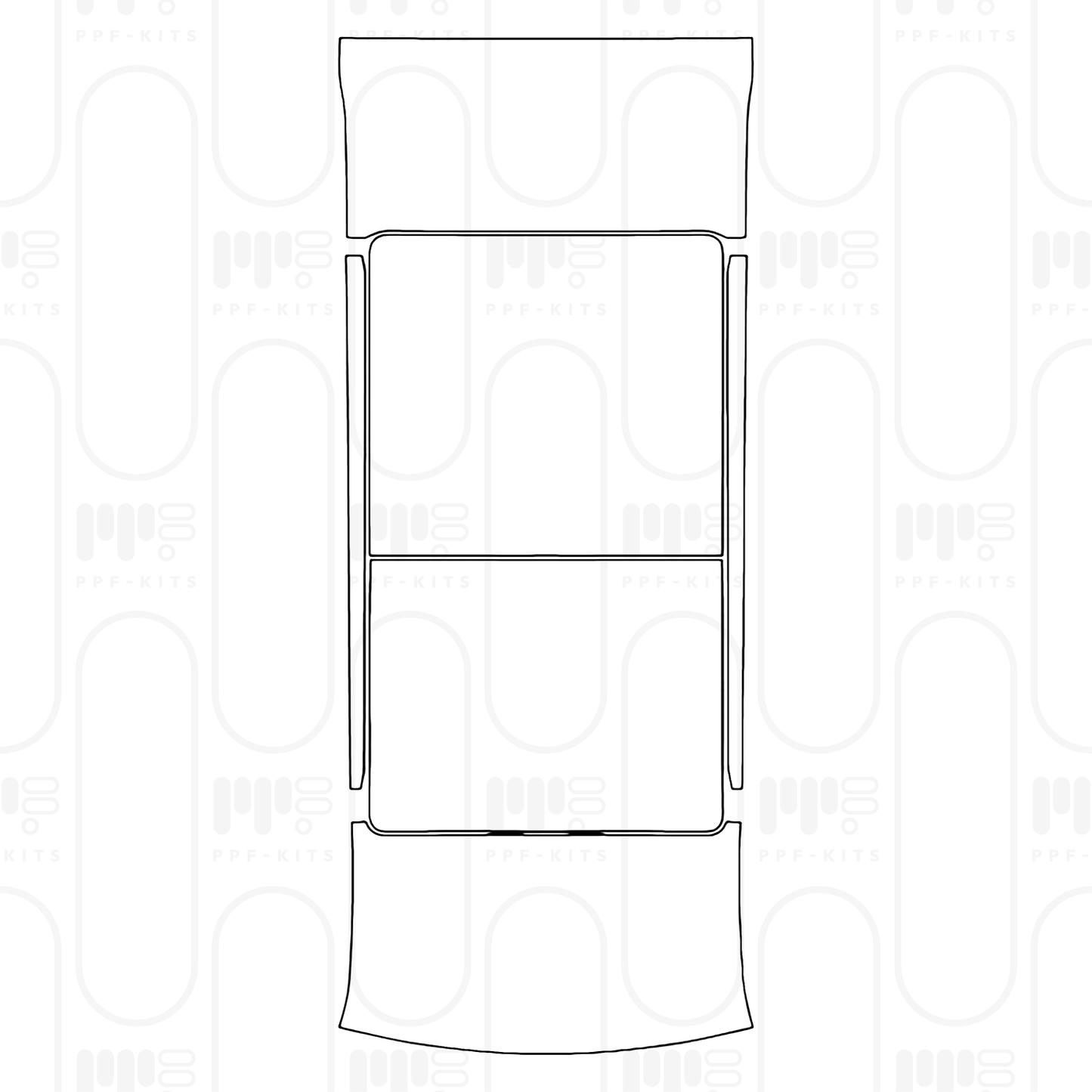 PPF prédécoupé Mercedes-Benz V Class Extended Wheelbase Base 2026