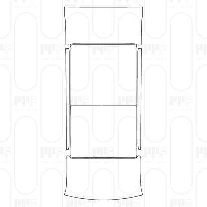 PPF prédécoupé Mercedes-Benz V Class Extended Wheelbase Base 2026