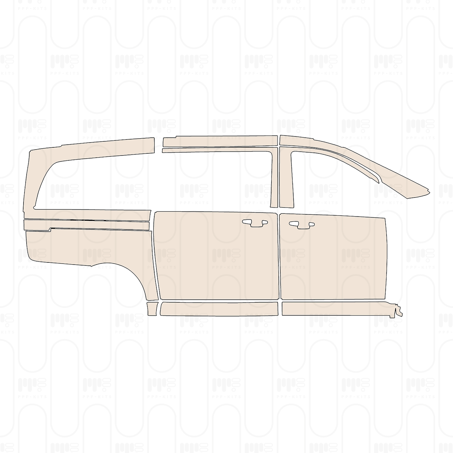 PPF prédécoupé Mercedes-Benz Vito 2026