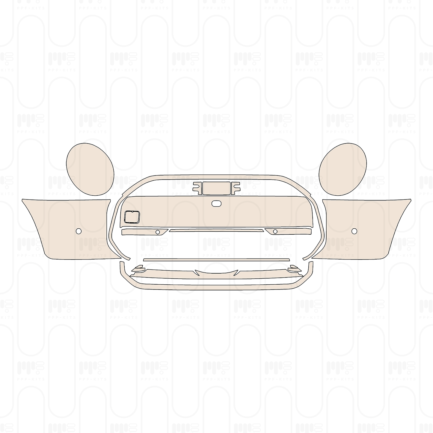 PPF prédécoupé MINI Convertible Cooper C Base 2025