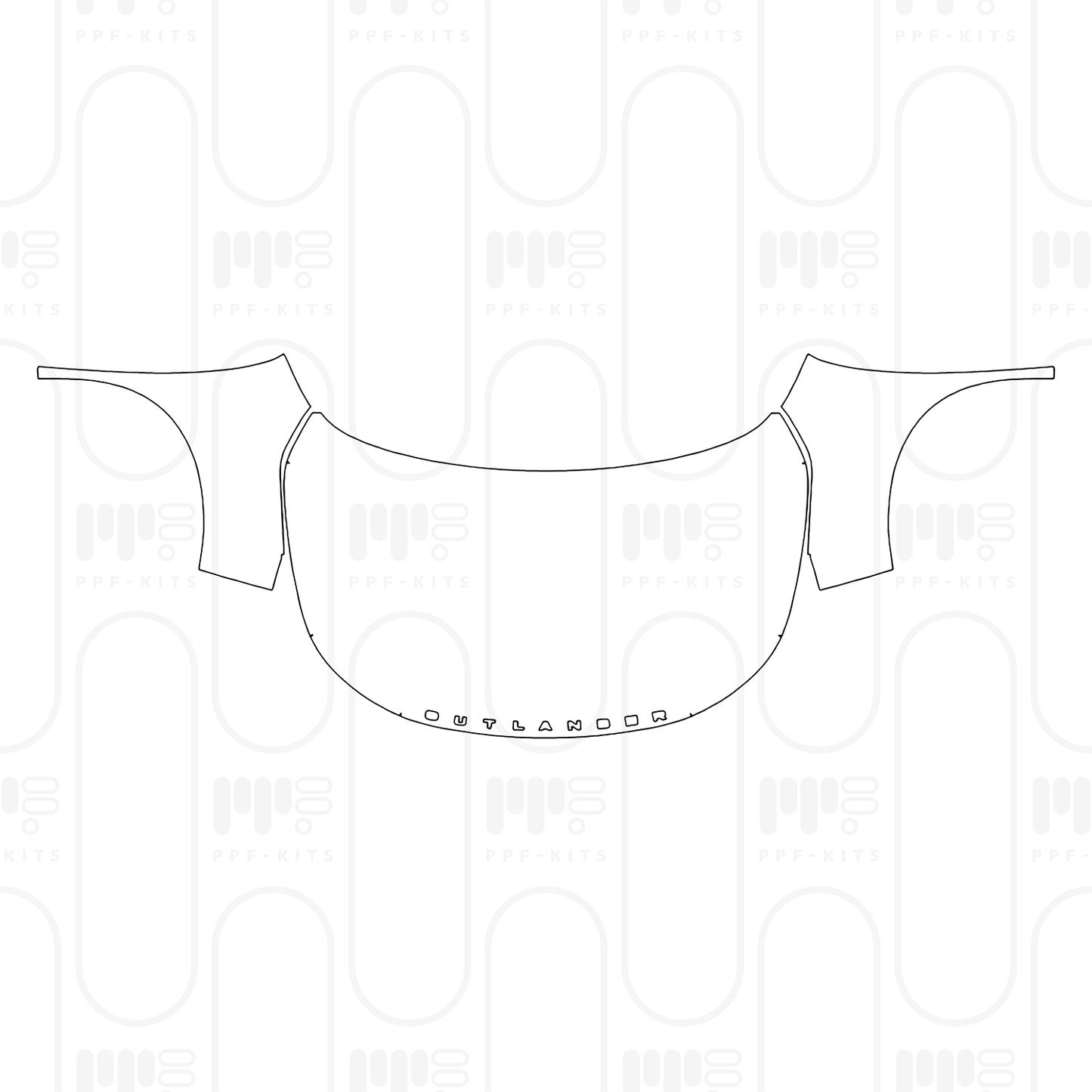 PPF prédécoupé Mitsubishi Outlander PHEV 2025