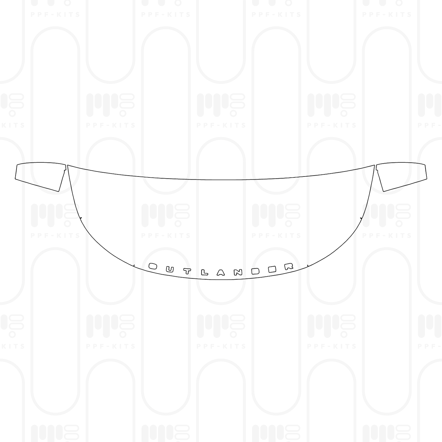 PPF prédécoupé Mitsubishi Outlander PHEV 2025