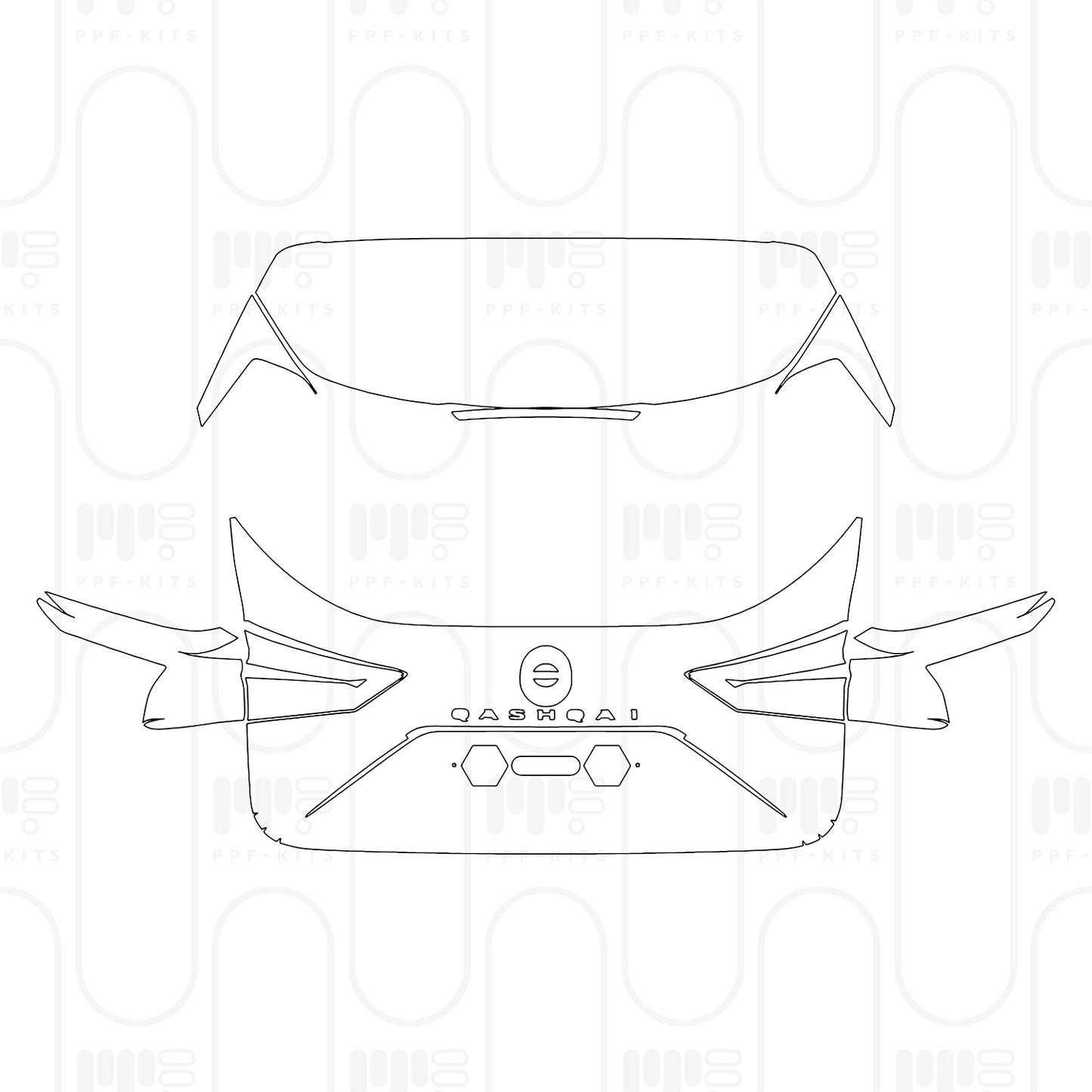 PPF prédécoupé Nissan Qashqai (AU) N-Design 2026