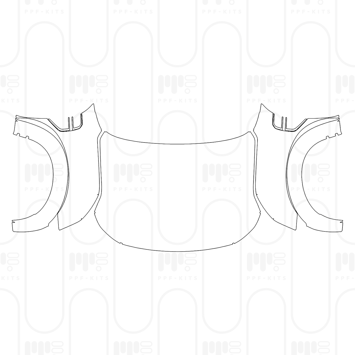 PPF prédécoupé Nissan Armada (US) Nismo 2026