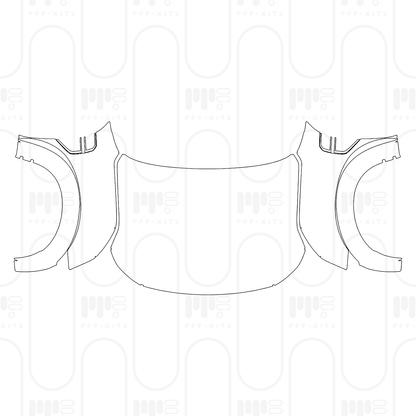 PPF prédécoupé Nissan Armada (US) Nismo 2026