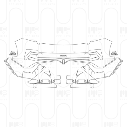 PPF prédécoupé Nissan Armada (US) Nismo 2026