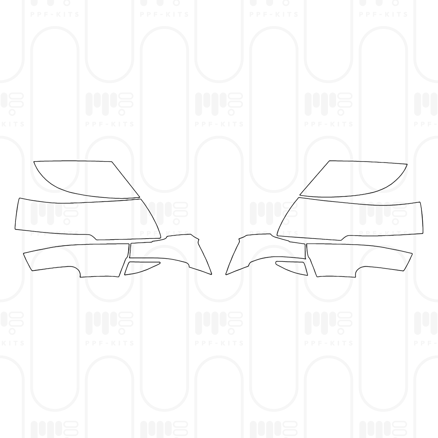 PPF prédécoupé Nissan Armada (US) Platinum 2026