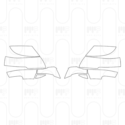 PPF prédécoupé Nissan Armada (US) Platinum 2026