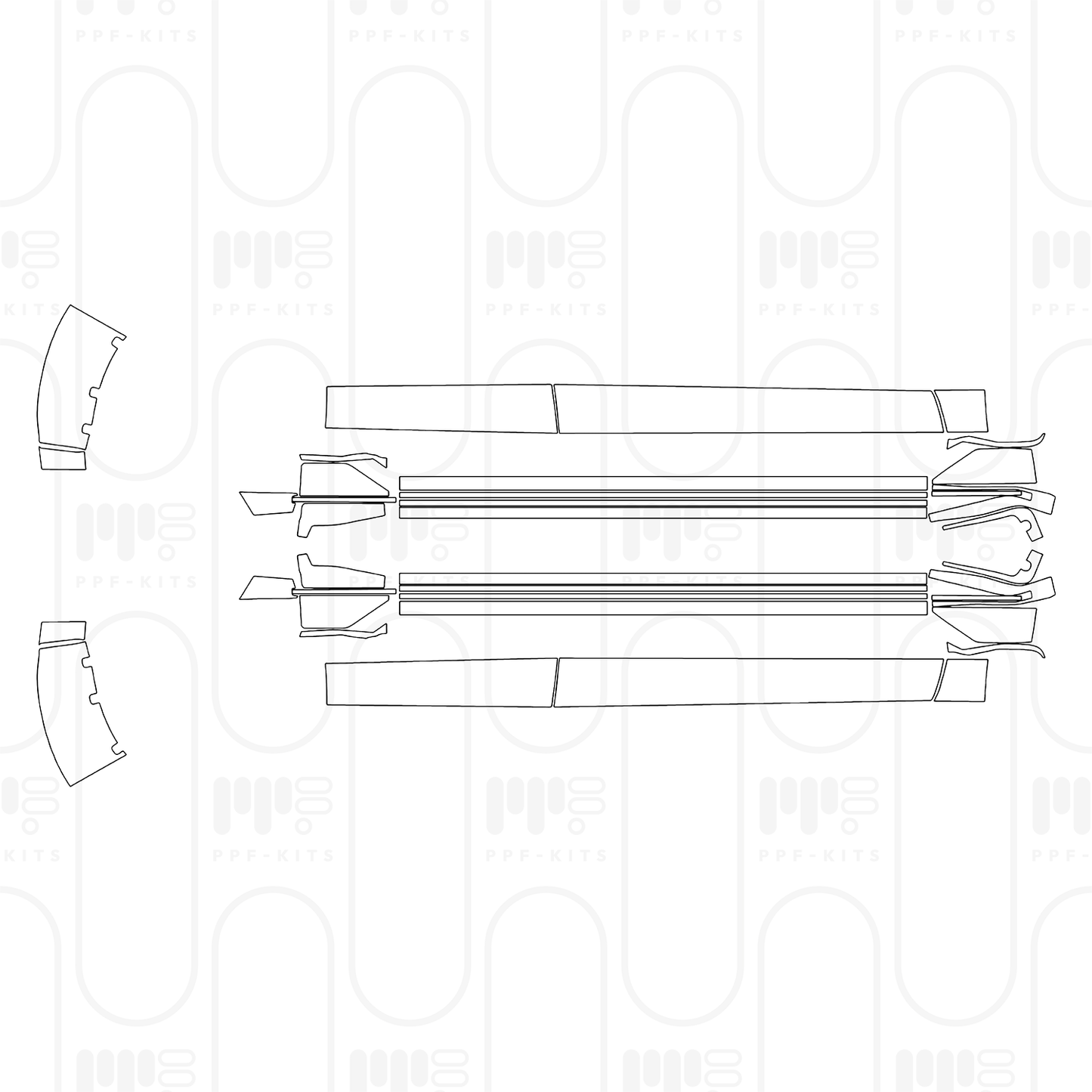 PPF prédécoupé Nissan Armada (US) Nismo 2026