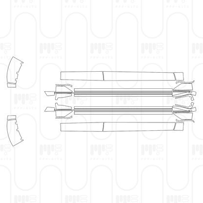PPF prédécoupé Nissan Armada (US) Nismo 2026