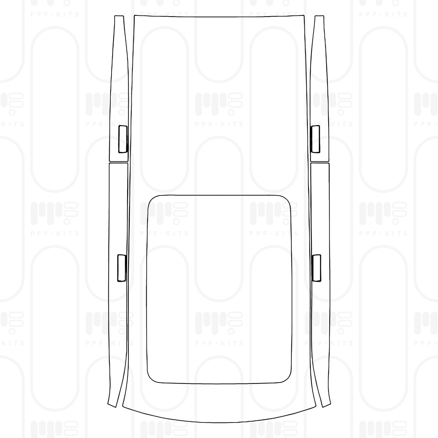 PPF prédécoupé Nissan Patrol (ME) LE Titanium 2025