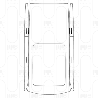 PPF prédécoupé Nissan Patrol (ME) LE Titanium 2025