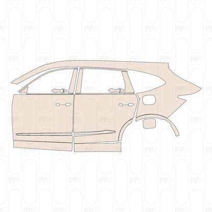 (left) Door+Rear Fender+Side Skirt
