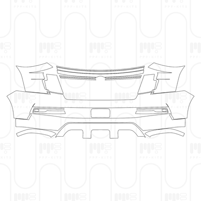PPF prédécoupé Nissan Armada (US) Platinum 2026