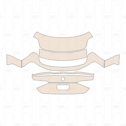 Trunk Lid without Emblem