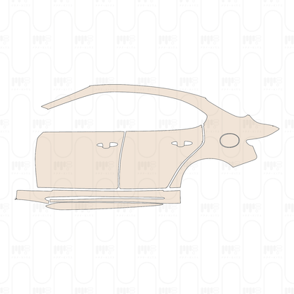 (left) Door+Rear Fender+Side Skirt